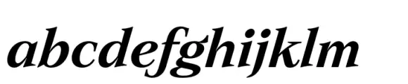 Ozana Pro Text Demi Bold italic