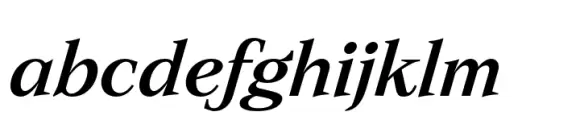 Ozana Pro Text Medium italic