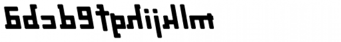 Palindrome Round Slant Mirror