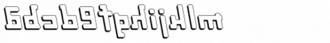 Palindrome Round Slant Perspective Mirror