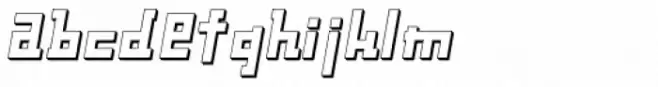 Palindrome Square Slant Perspective