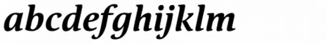 Pallada Bold Italic