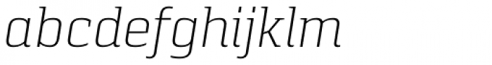 Pancetta Serif Pro ExtraLight Italic