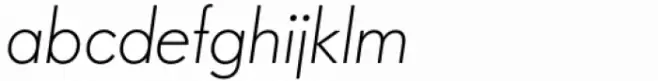 Paneuropa 1931 Thin Italic