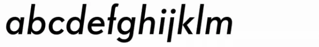 Paneuropa XXI Demi Bold Italic