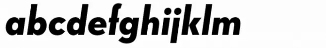 Paneuropa XXI Extra Bold Italic