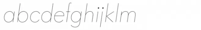 Paneuropa XXI Hairline Italic