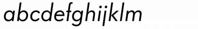 Paneuropa XXI Regular Italic