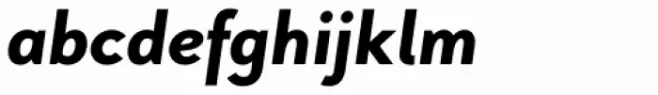 Pani Sans Extra Bold Italic