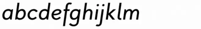Pani Sans Medium Italic