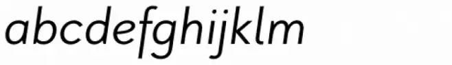 Pani Sans Regular Italic