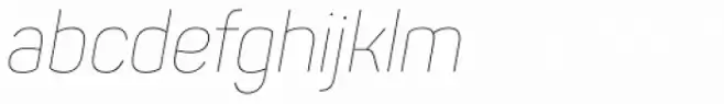 Panton Narrow Thin Italic