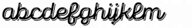 Panton Rust Script Semi Bold Grunge Shadow