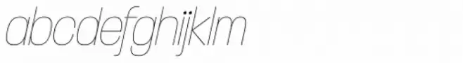 Paralucent Cond Thin Italic