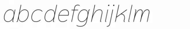 Pawmor Thin Italic