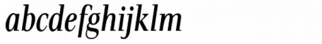 Pax Condensed Italic