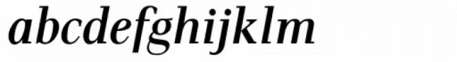 Pax SemiBold Italic