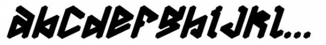 PENROSE Geometric B Mask Bold Italic