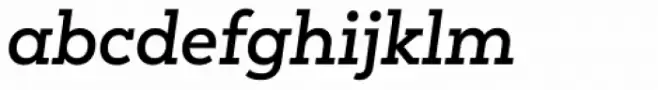Peckham Semi Bold Italic