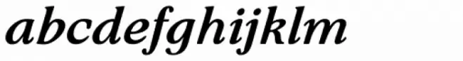 Pedigree Bold Italic