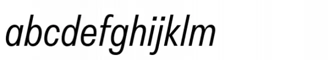 Peridot Latin Narrow Italic