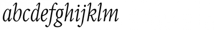Perrywood Std Condensed Light Italic
