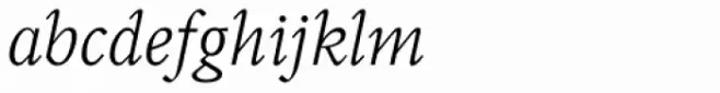Perrywood Std Light Italic