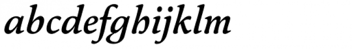 Pesaro Bold Italic