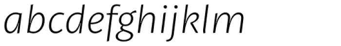 Petala Pro SemiLight Italic