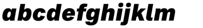 Peter Heavy Italic