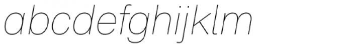Peter Thin Italic