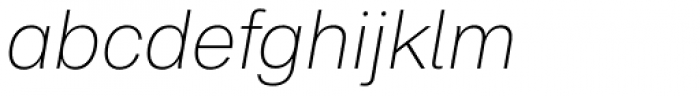 Peter Ultralight Italic
