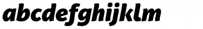 PF Adamant Sans Pro Black Italic