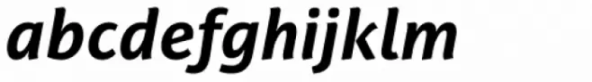 PF Adamant Sans Pro Bold Italic