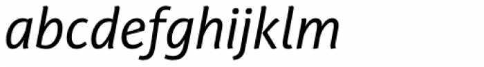 PF Adamant Sans Pro Italic