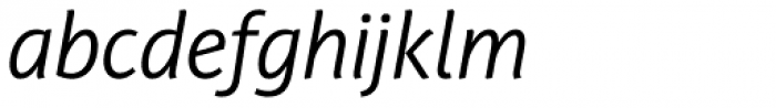 PF Adamant Sans Pro Light Italic