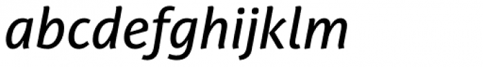 PF Adamant Sans Pro Medium Italic