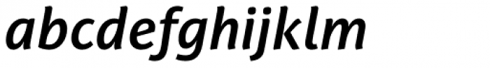 PF Adamant Sans Pro SemiBold Italic