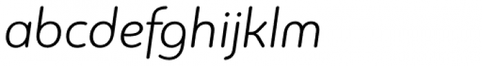PF Bague Round Pro Light Italic
