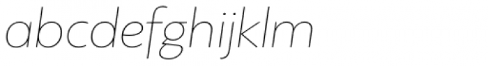 PF Bague Sans Std ExtraThin Italic