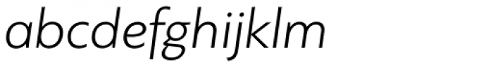 PF Bague Sans Std Light Italic