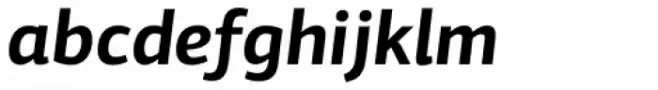 PF Centro Sans Pro Bold Italic