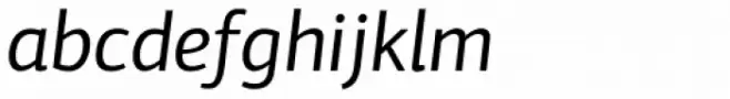 PF Centro Sans Pro Italic