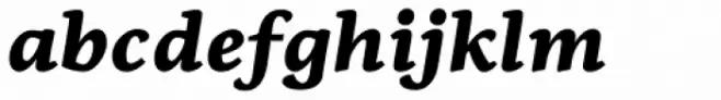 PF Centro Serif Pro Black Italic