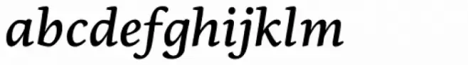 PF Centro Serif Pro Medium Italic