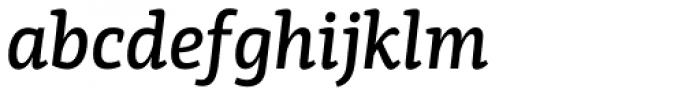 PF Centro Slab Press Medium Italic
