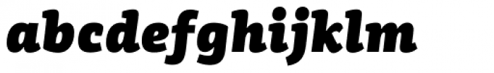 PF Centro Slab Press UBlack Italic