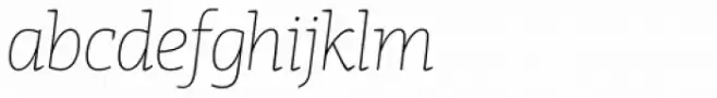 PF Centro Slab Press XThin Italic