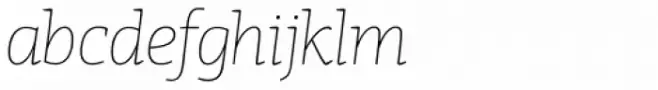 PF Centro Slab Pro ExtraThin Italic