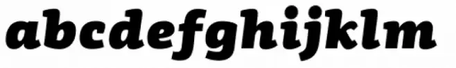 PF Centro Slab Pro UltraBlack Italic